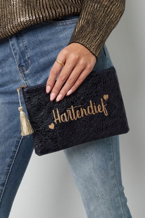 Schminktasche Metallic Sweetheart – Fuchsia h5 Bild2